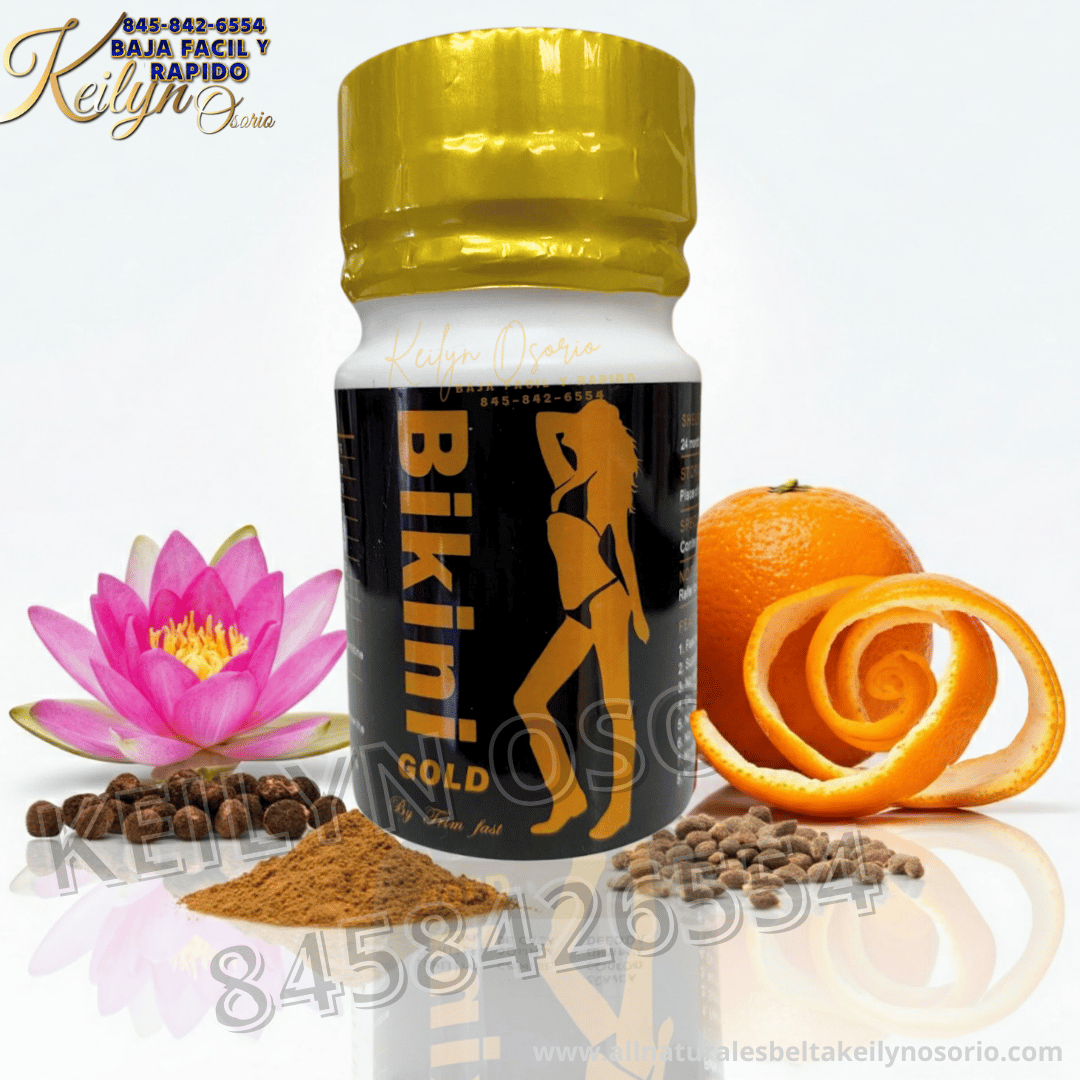 BIKINI Gold y Esbelta ELB Detox CÁPSULAS PARA LA PÉRDIDA DE PESO