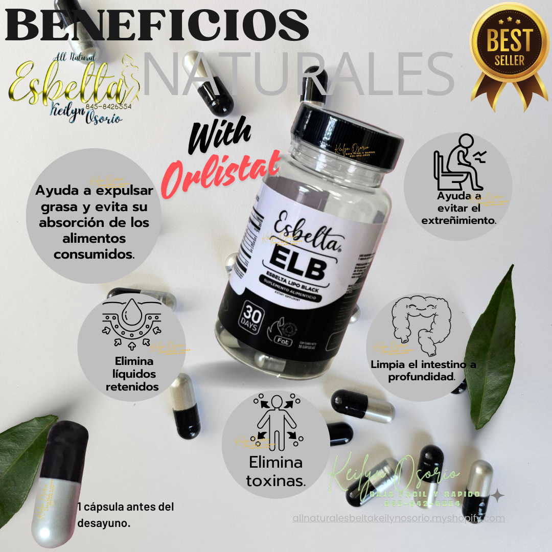 BIKINI y Esbelta ELB Detox CÁPSULAS PARA LA PÉRDIDA DE PESO