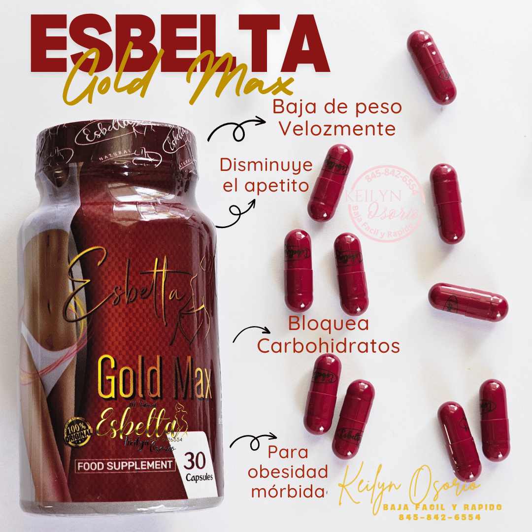 BIKINI Gold y Esbelta ELB Detox CÁPSULAS PARA LA PÉRDIDA DE PESO