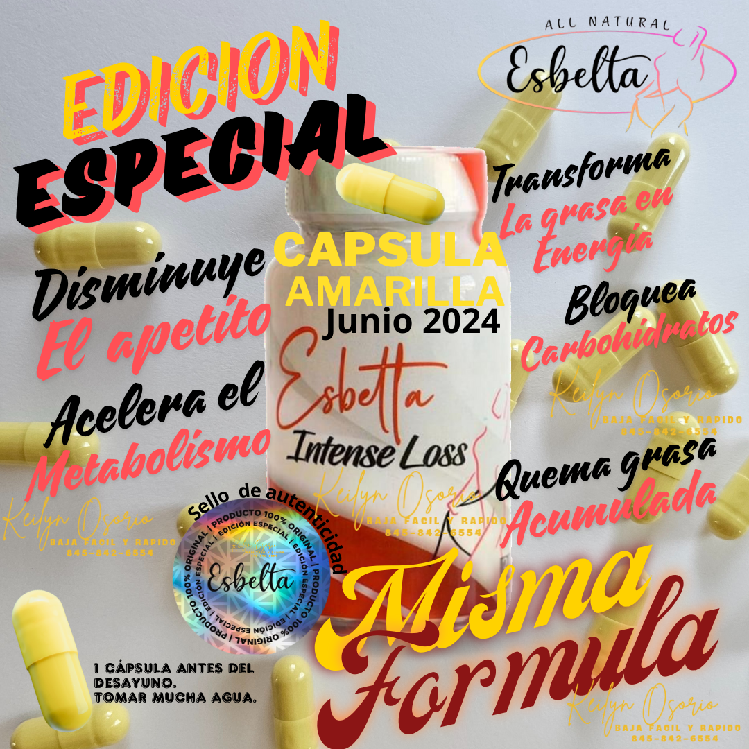 ESBELTA INTENSE LOSS Y DETOX PLUS SET